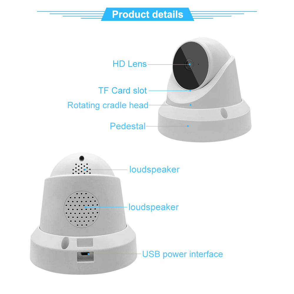 1080P HD Dome Security Camera with Night Vision | Home Security