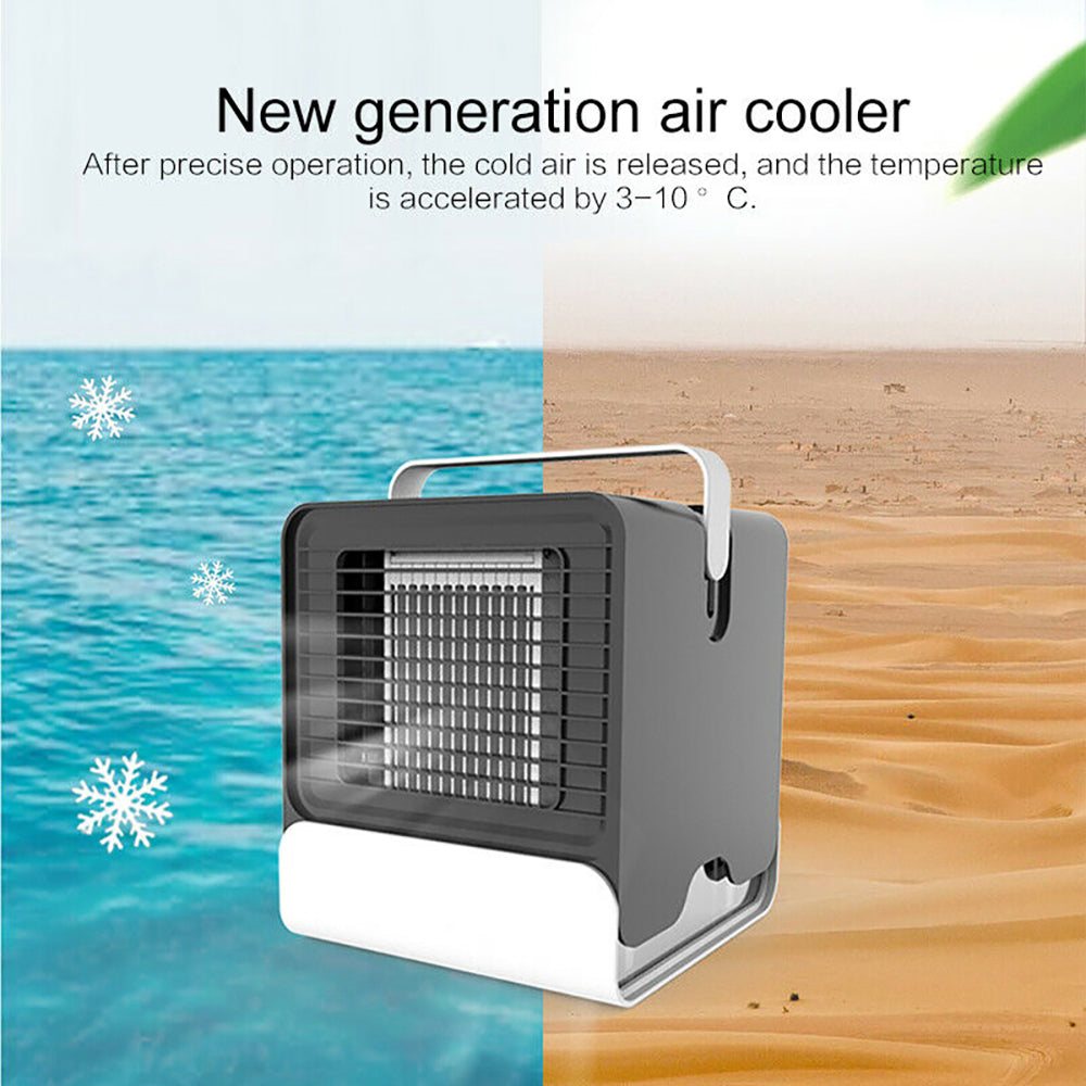 Portable 4-in-1 Mini Air Cooler & Humidifier