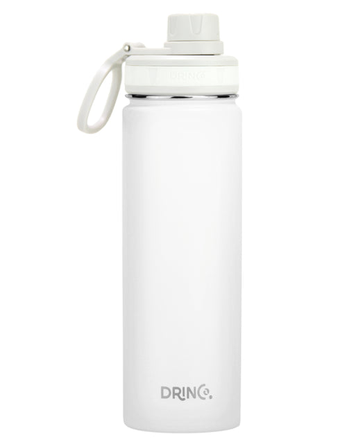 Load image into Gallery viewer, DRINCO® 22oz Stainless Steel Sport Water Bottle - Artic White
