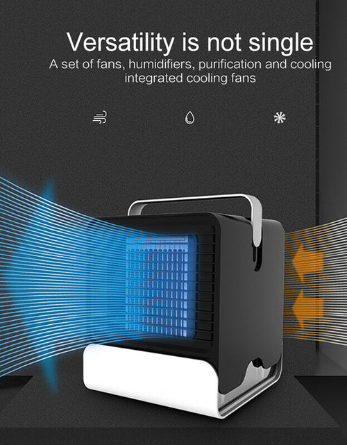 Load image into Gallery viewer, Portable 4-in-1 Mini Air Cooler &amp; Humidifier
