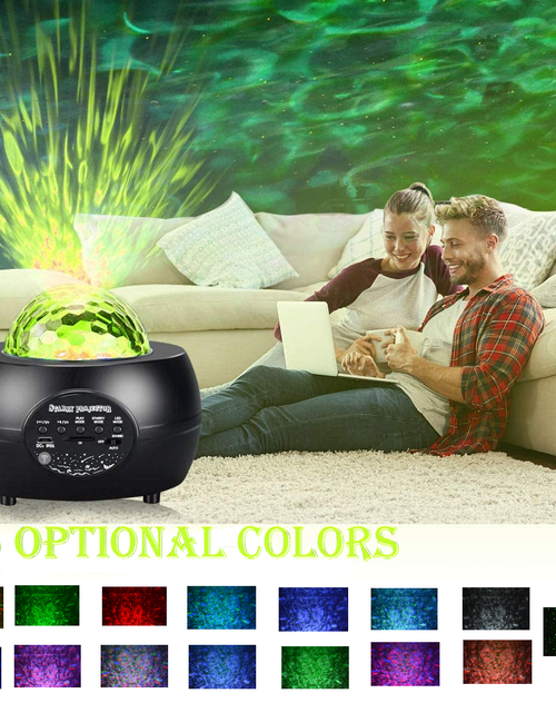 Load image into Gallery viewer, Bluetooth Party Light with Built-in Speaker and Remote Control
