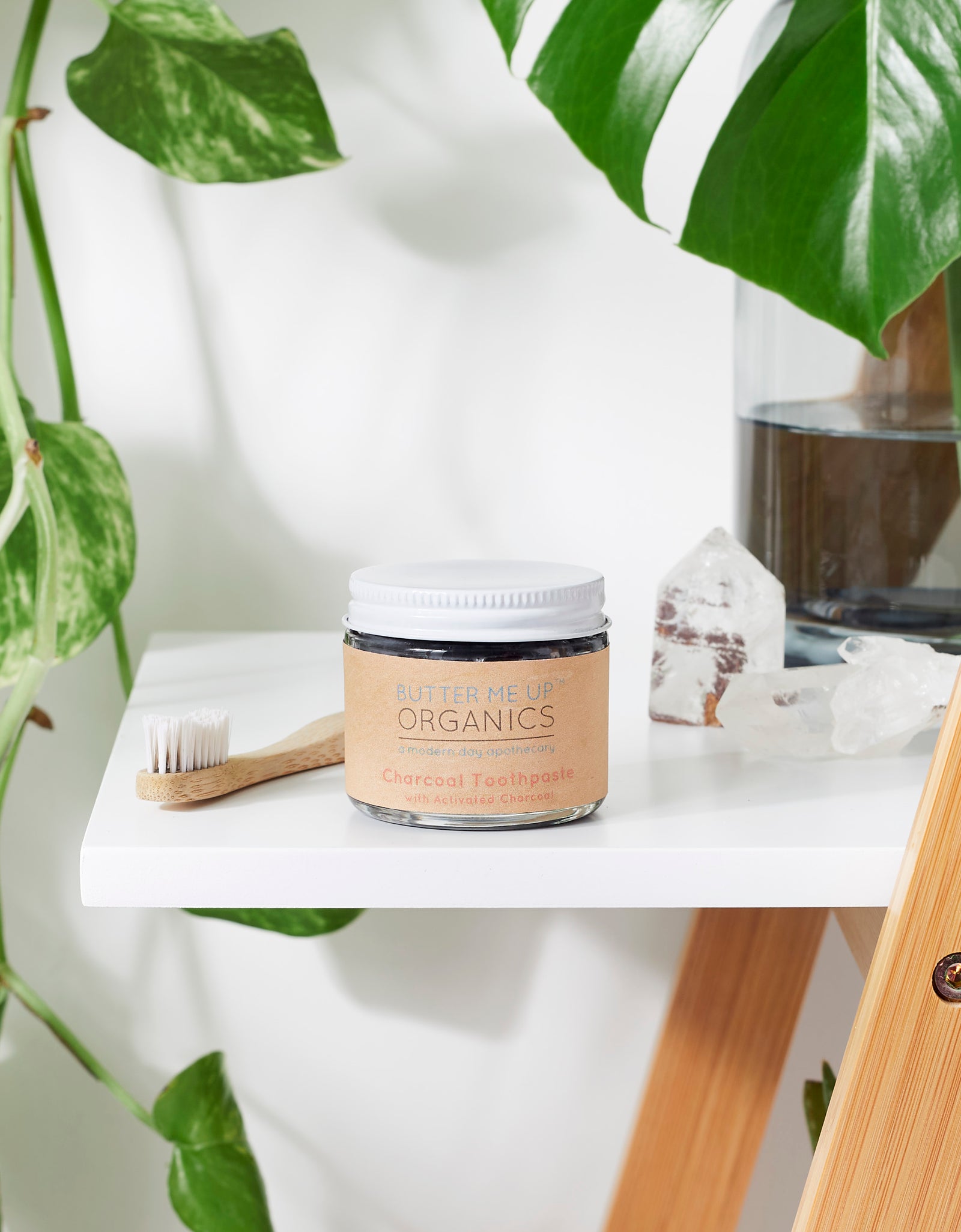 Organic Charcoal Toothpaste by Butter Me Up Organics