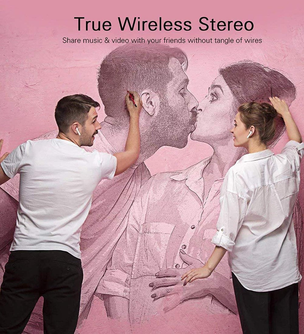 Wireless Bluetooth Earbuds with Charging Case