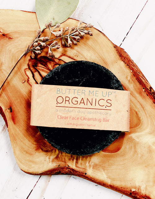 Load image into Gallery viewer, Organic Charcoal Face Cleansing Bar
