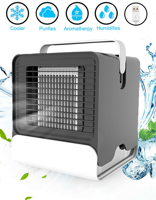 Load image into Gallery viewer, Portable 4-in-1 Mini Air Cooler &amp; Humidifier
