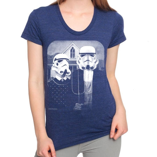 Load image into Gallery viewer, Star Wars American Gothic T Shirt
