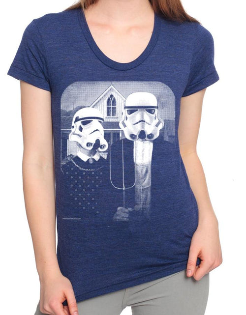 Load image into Gallery viewer, Star Wars American Gothic T Shirt
