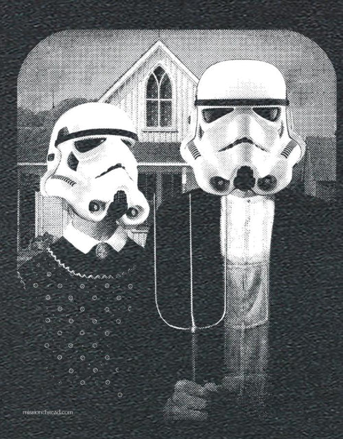 Load image into Gallery viewer, Star Wars American Gothic T Shirt
