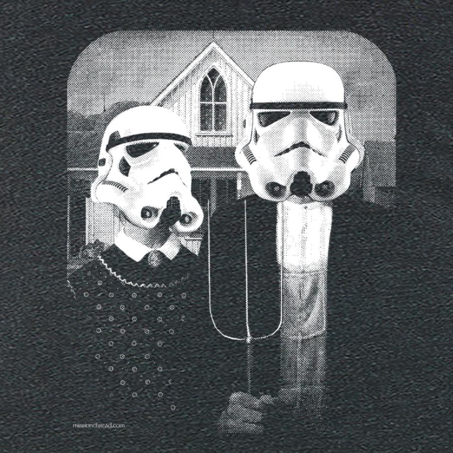 Star Wars American Gothic T Shirt