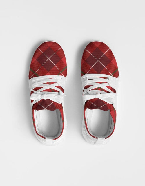 Load image into Gallery viewer, Men&#39;s Plaid Athletic Sneakers - Lightweight Running Shoes
