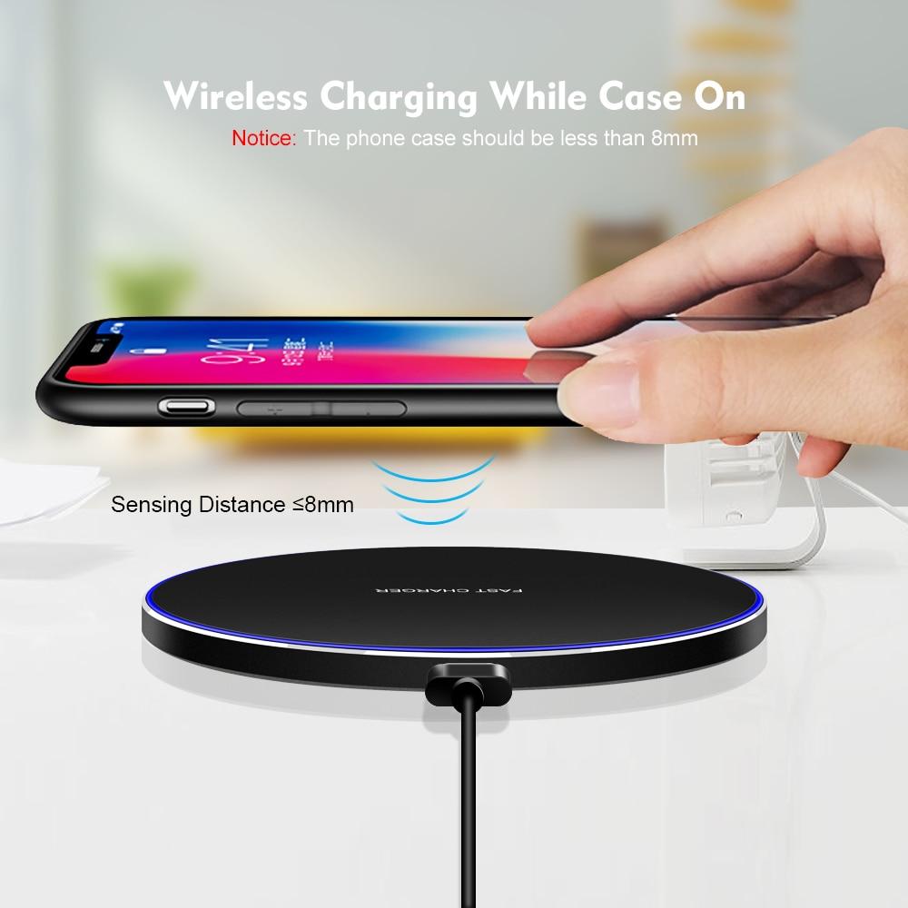 30W Fast Wireless Charging Pad | Ultra-Slim