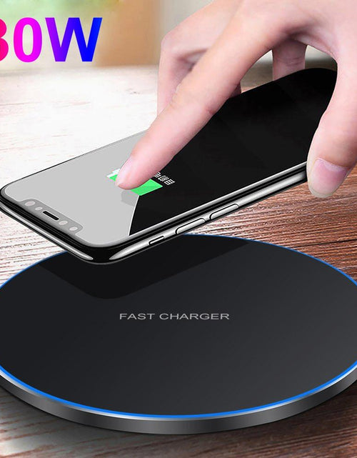 Load image into Gallery viewer, 30W Fast Wireless Charging Pad | Ultra-Slim
