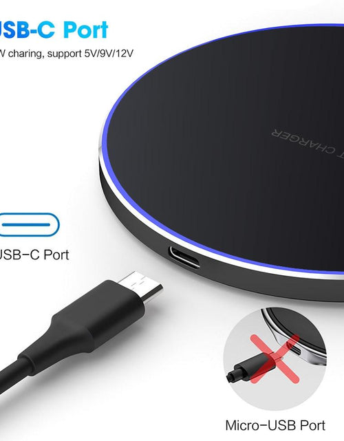 Load image into Gallery viewer, 30W Fast Wireless Charging Pad | Ultra-Slim
