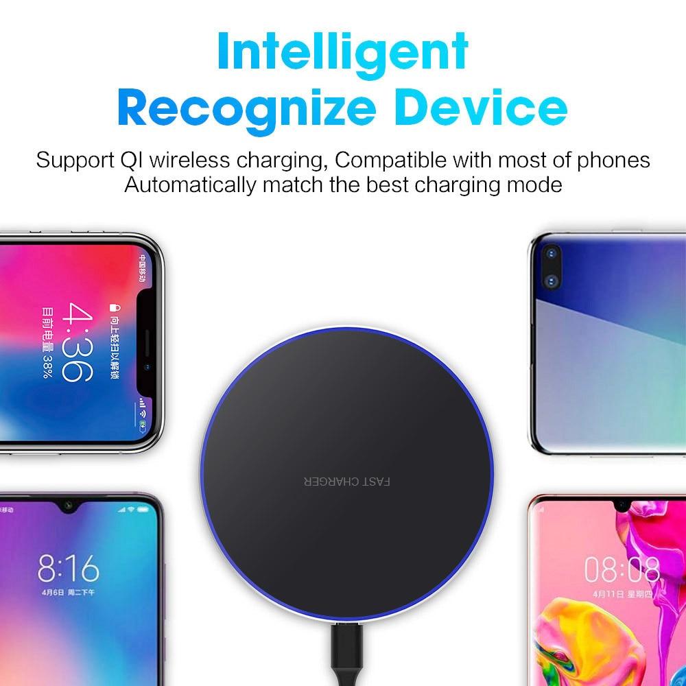 30W Fast Wireless Charging Pad | Ultra-Slim