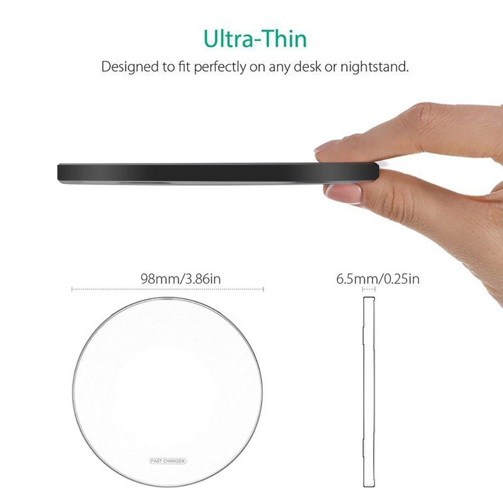 30W Fast Wireless Charging Pad | Ultra-Slim