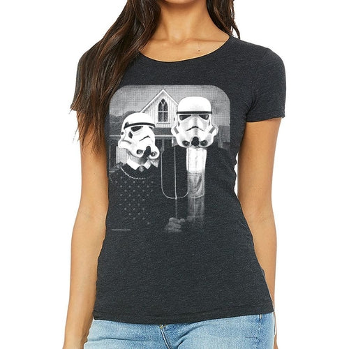 Load image into Gallery viewer, Star Wars American Gothic T Shirt
